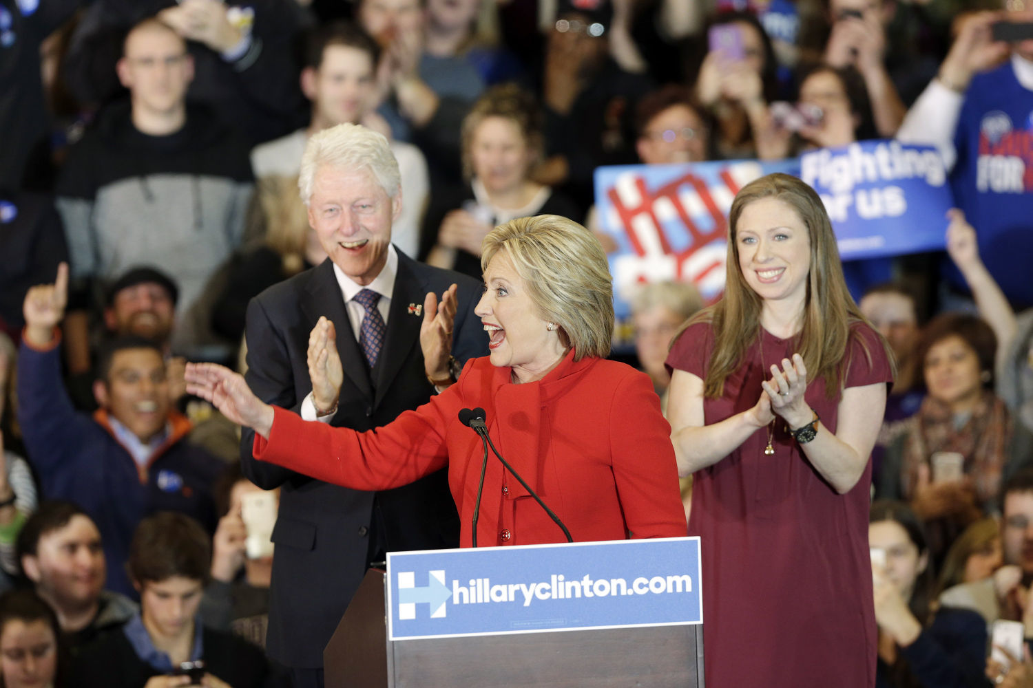 CAUCUS - HILLARY CLINTON